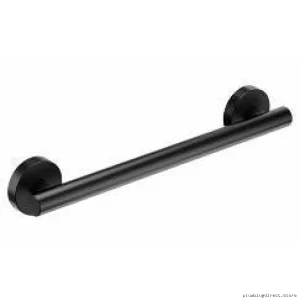 Modern Bathroom Grab Bar - Durable Stainless Steel Matte Black Finish