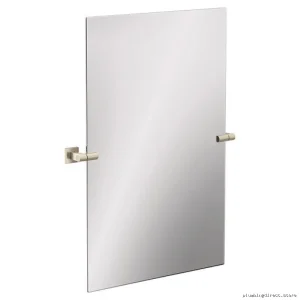 Modern Bathroom Vanity Mirror Set in Brushed Nickel Finish Moen
