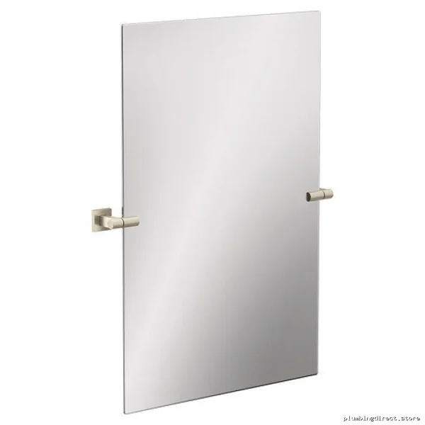 Modern Bathroom Vanity Mirror Set in Brushed Nickel Finish Moen