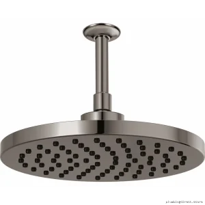 Modern Round Rain Showerhead - Brilliance Black Onyx 81398-BNX Brizo