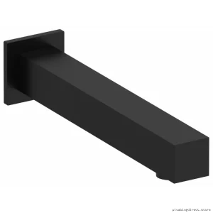 Black RIOBEL 885BK Tub Spout - Modern Bathroom Fixture