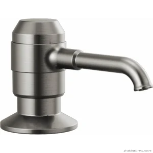 Modern Black Stainless Steel Touchless Soap Dispensor