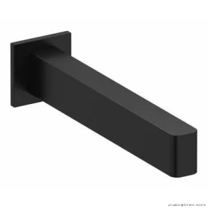 Modern Black Tub Faucet Spout - Paradox Collection | RioBel