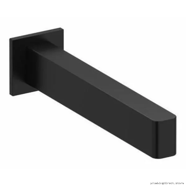 Modern Black Tub Faucet Spout - Paradox Collection | RioBel
