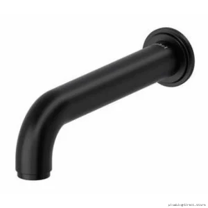 RIOBEL Modern Black Tub Spout - AA80BK Bathroom Shower Accessory