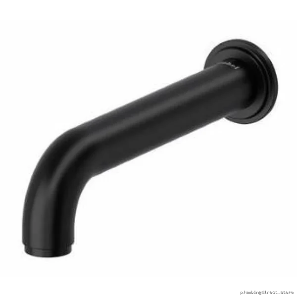 RIOBEL Modern Black Tub Spout - AA80BK Bathroom Shower Accessory