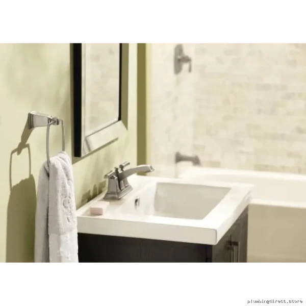 Modern Boardwalk Brushed Nickel Towel Bar - Moen Y3218BN