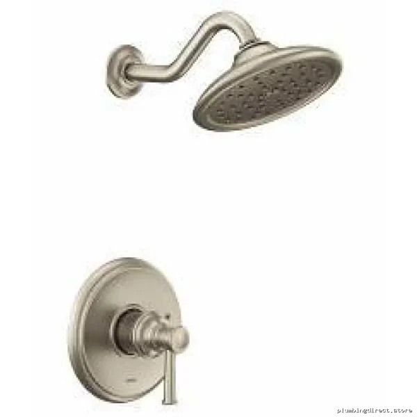 Modern Brushed Nickel Shower Trim - Moen Belfield