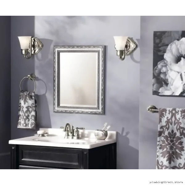 Modern Brushed Nickel Wall Sconce - Sleek Bathroom Lighting