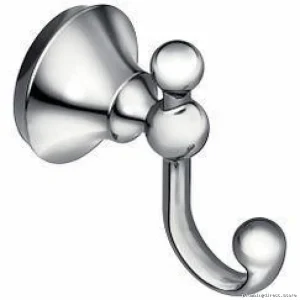 Chrome Bathrobe Hooks with Wall Mount - Modern Design by Wynf