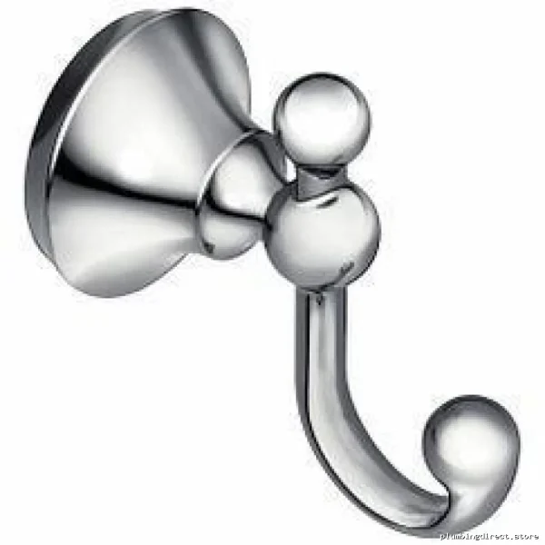 Chrome Bathrobe Hooks with Wall Mount - Modern Design by Wynf
