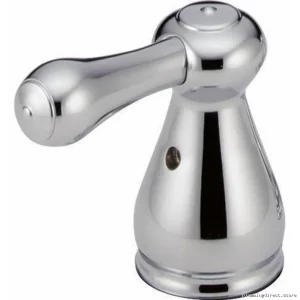 Modern Chrome Cabinet Handles - Leland H278 Delta Pair