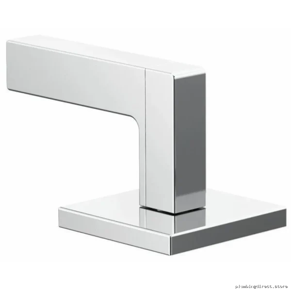 Chrome Modern Wide-Spaced Lever Handles - Frank Lloyd Wright Design