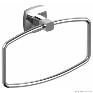 Chrome Plated Venty Towel Ring - Modern Bathroom Accessory VY7C