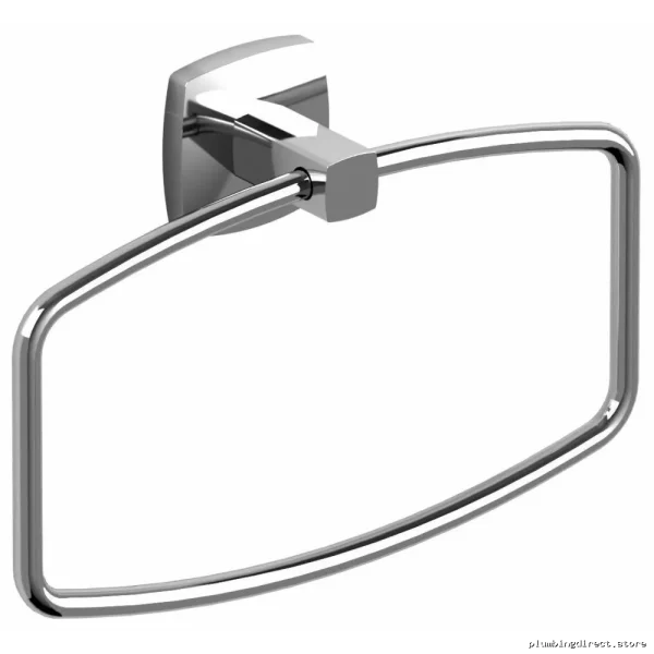 Chrome Plated Venty Towel Ring - Modern Bathroom Accessory VY7C