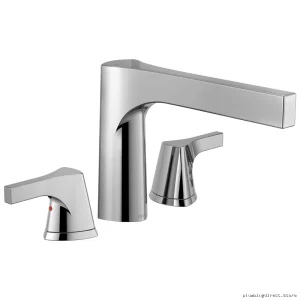 Chrome Roman Bath Tub Faucet Trim Kit – Modern Design | Zura