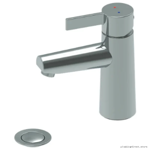 Modern Single-Hole Chrome Bathroom Faucet - Caraquet W22216 by Waltec - Image 2