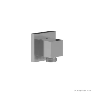 Modern Chrome Square Wall Outlet