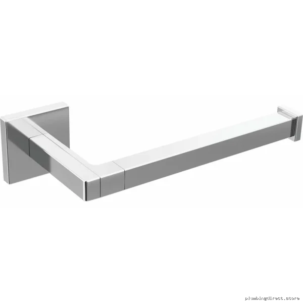 Modern Frank Lloyd Wright Open Post Chrome Toilet Paper Holder