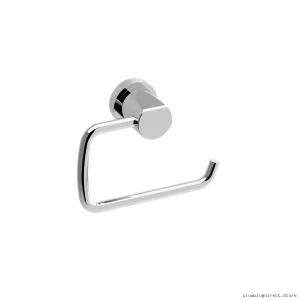 Chrome Modern Toilet Paper Holder - PB3C RIOBEL Wall Mount Design