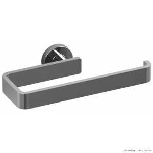 RioBel PX7C Chrome Towel Ring - Modern Bathroom Accessory