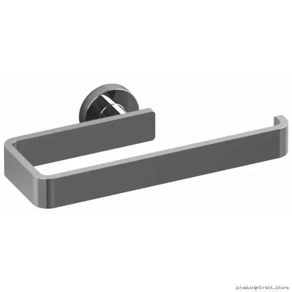 RioBel PX7C Chrome Towel Ring - Modern Bathroom Accessory