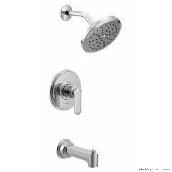 Modern Chrome Tub Shower Trim Kit M-Core 3 Series UT33323 by Greenfield