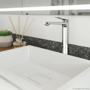 Kalia Chrome Vessel Sink Faucet for Bathroom - Modern BF1912-110 Design