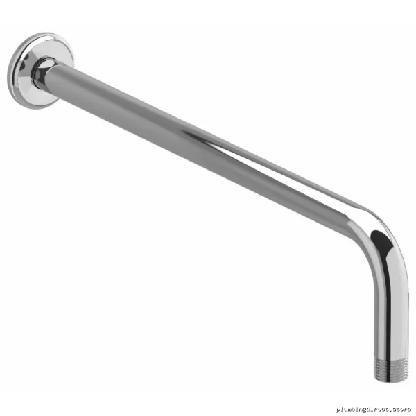RIOBEL 554C (16) Modern Chrome Wall-Mounted Shower Arm with Round Escutcheon