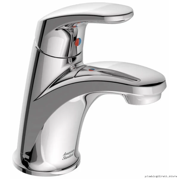 Modern American Standard Colony Pro Chrome Single-Hole Bathroom Faucet w/ Pop-Up Drain – 1.2 GPM