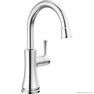 Modern Kitchen Sink Tap Delta Chromed Finish Mod Design