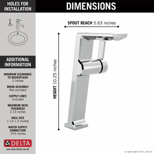 Modern Design High-Arc Chromed Gooseneck Tap – Ideal Fit #DST - Image 2