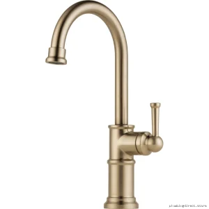Luxe Gold Bar/Prep Sink Faucet by Artesso Brizo - Modern Design 61025LF-GL