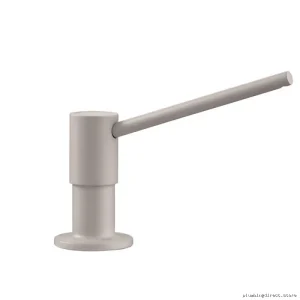 Modern Concrete Gray Soap Dispenser by Blanco - Torre Model #402571