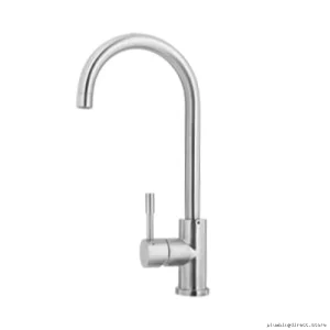 Modern Commercial Kitchen Faucet with Satin Nickel Finish - KF10A Kindred