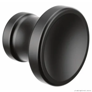 Modern Matte Black Drawer Knob by Colinet YB0505BL