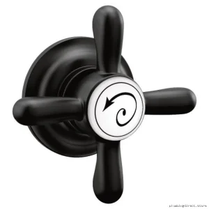 Modern Matte Black Toilet Tank Lever for Moen YB8401BL Weymouth