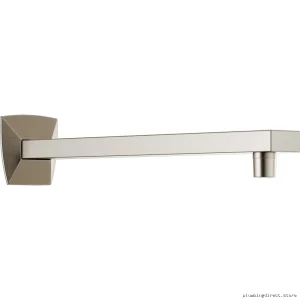 Modern Nickel Shower Arm Flange Set - Vettis 13 RP90243NK