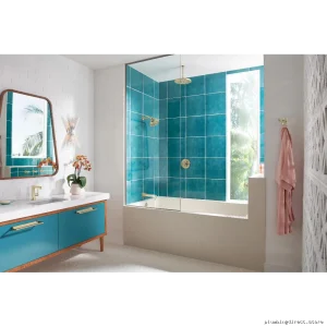 Modern Levor RP92033PNI Polished Chrome Bathroom Faucet Kit
