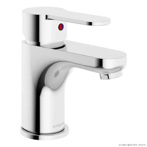 Symmons SLS-6710-1.5 Modern Polished Chrome Single-Hole Bathroom Faucet