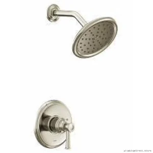 Belfield M-Core 2 Series Modern Polished Nickel Shower Trim Kit by Moen