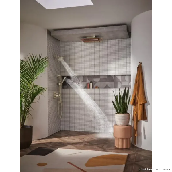 Modern Rain Shower Head with H2OKinetic Technology - Siderna 87380-PN Polished Nickel Finish - Image 5