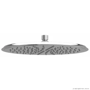 Modern Rainfall Showerhead Round Design with 412C Chrome Finish by RIOBEL