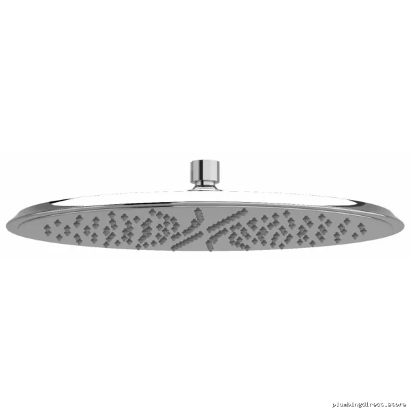 Modern Rainfall Showerhead Round Design with 412C Chrome Finish by RIOBEL