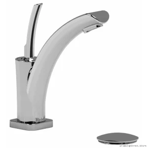 Modern Joystick Handle Single Hole Bathroom Faucet - 1.0 GPM Efficient Chrome SA01C RIOBEL