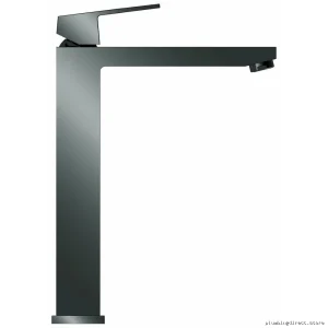 Modern Single Hole Vessel Sink Faucet in Hard Graphite Finish - Grohe 23671A00