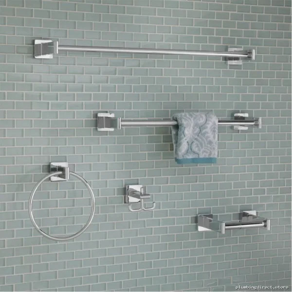 CS Series Modern Square Chrome Finish Toilet Paper Holder - American Standard 8335230.002 - Image 2