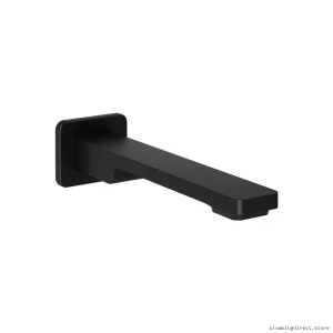 Modern Square Tub Spout - Matte Black Finish | Kareo Durable Design