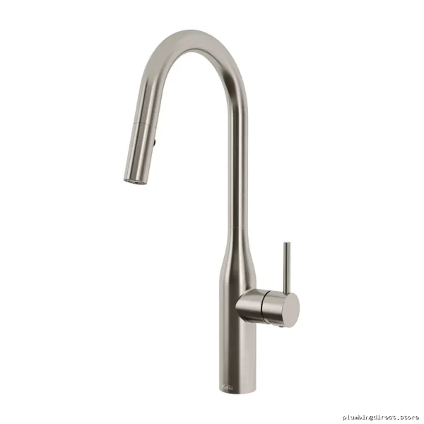 Stainless Steel Pull Down Sprayer Kitchen Faucet – Modern Design by Kaviar & Co #KF...