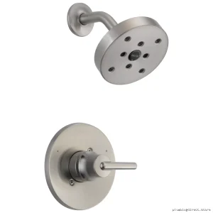 Stainless Steel Modern Shower Trim Kit | Trinsic Model #T-SS Delta